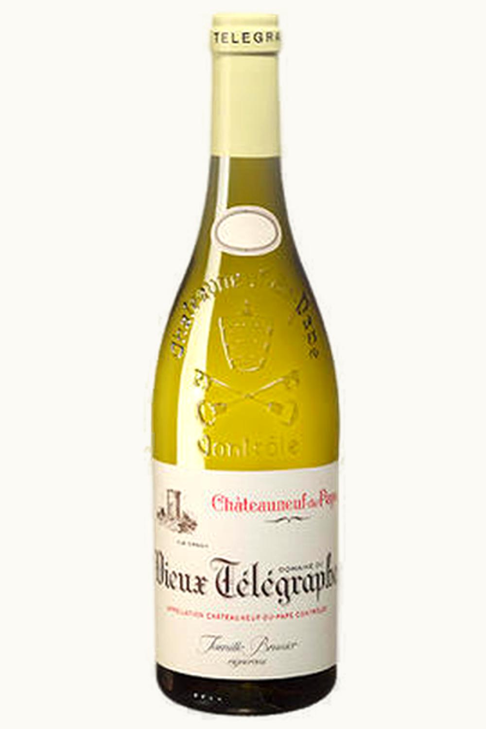 Domaine du Vieux Télégraphe Domaine du Vieux Télégraphe Châteauneuf-du-Pape La Crau Blanc, 2020