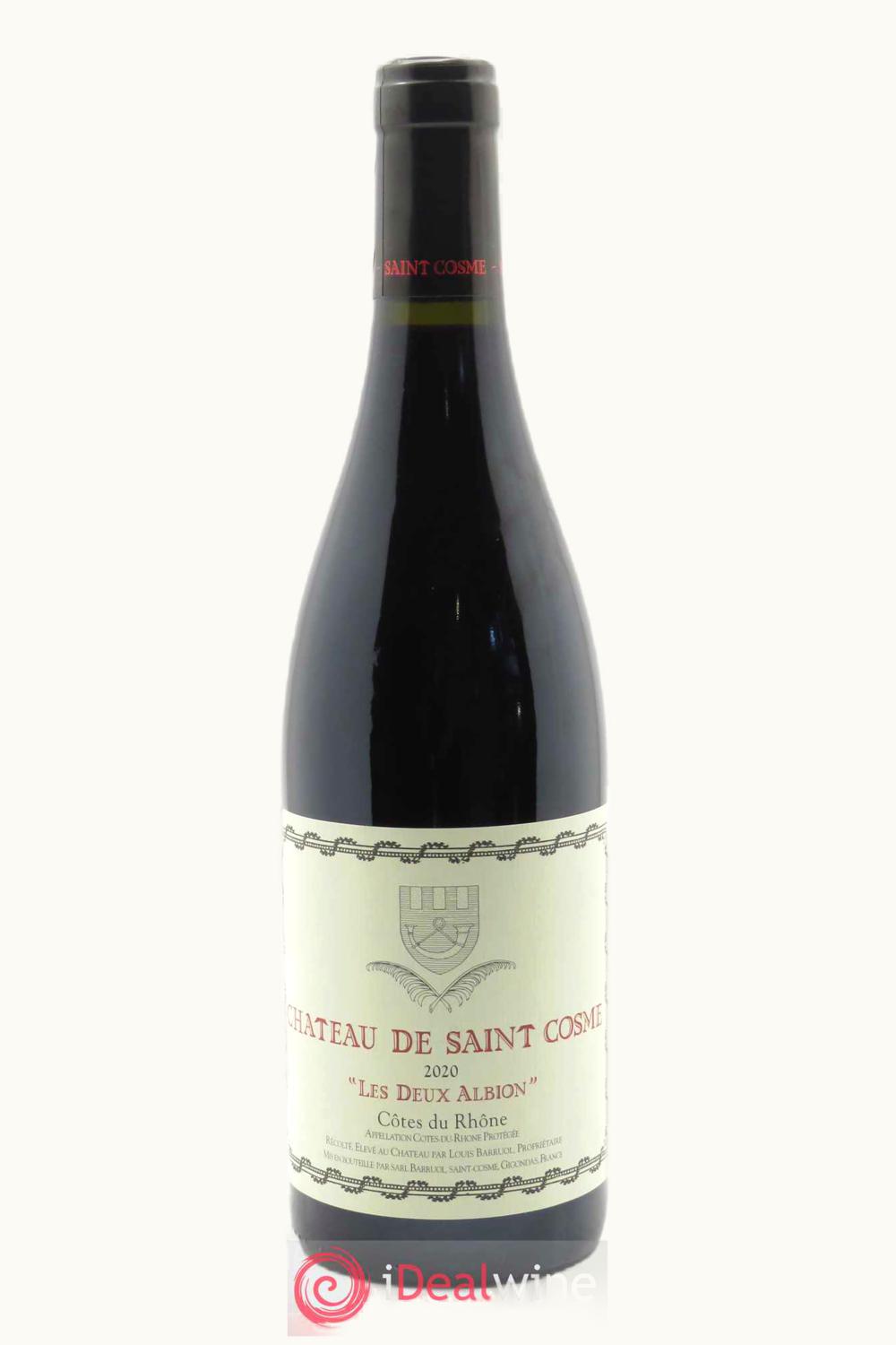 De St. Cosme De St. Cosme Les Deux Albions Côtes du Rhône, 2020