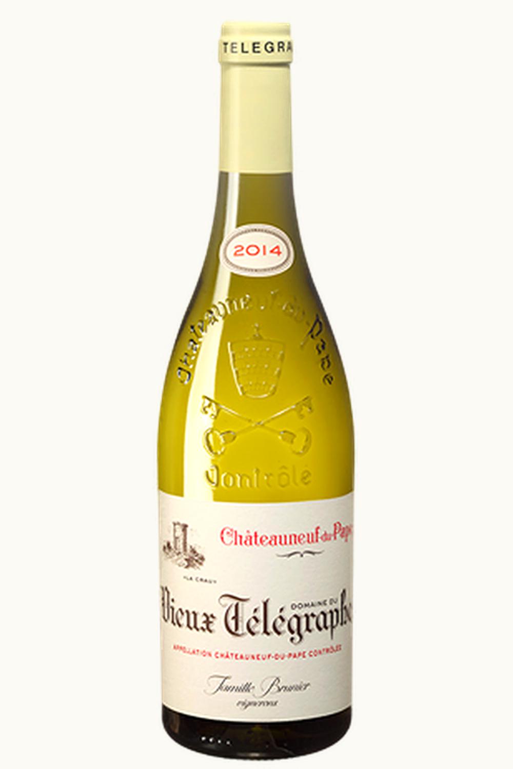Domaine du Vieux Télégraphe Domaine du Vieux Télégraphe Chateauneuf du Pape La Crau Blanc, 2019