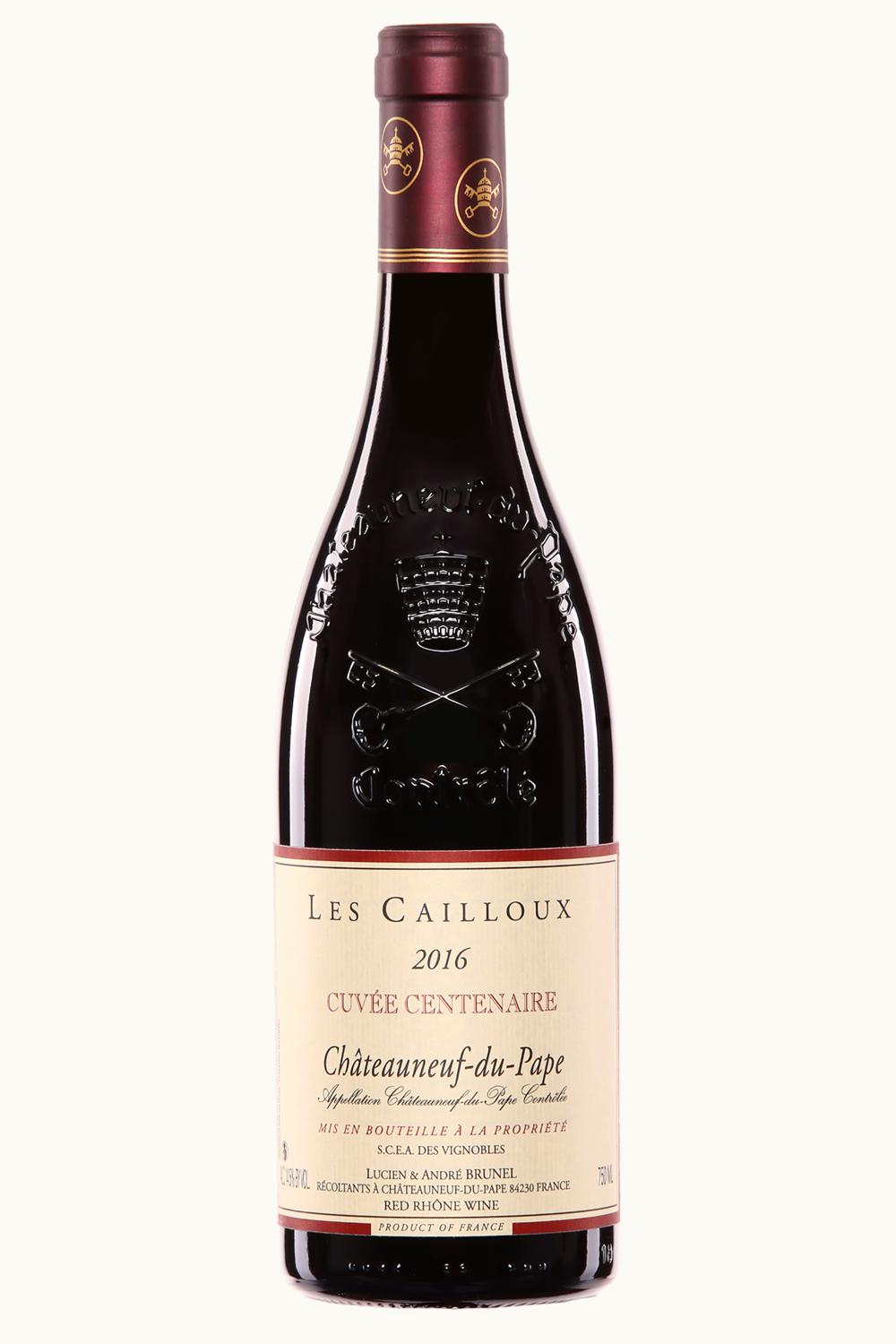 Lucien & André Brunel Lucien & André Brunel Les Cailloux Cuvee Cent Chateauneuf du Pape, 2019