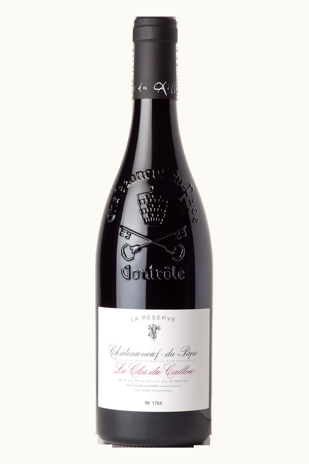Le Clos du Caillou Chateauneuf Pape La Reserve, 2018