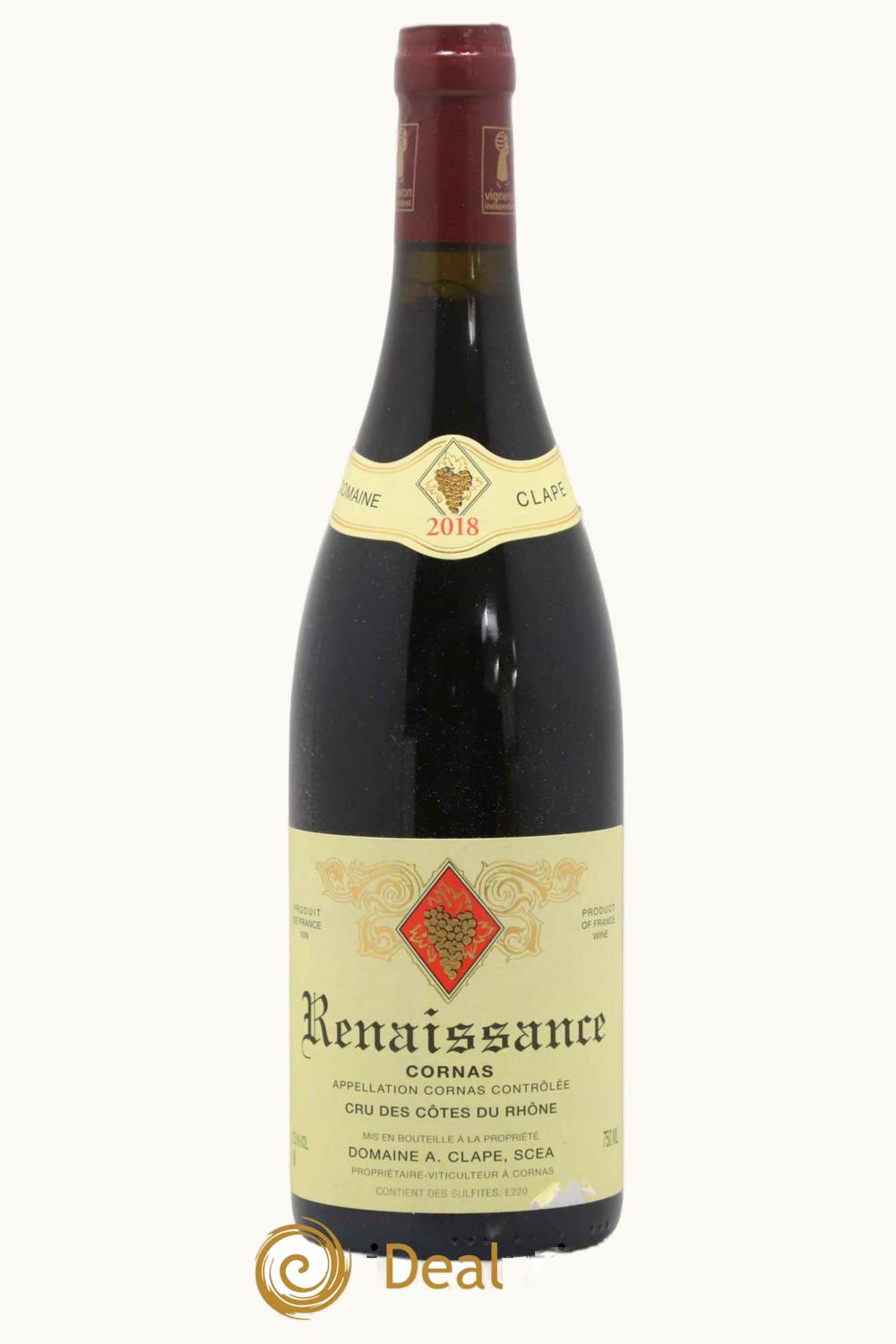 Domaine Auguste Clape Renaissance Cornas Rhone France, 2018