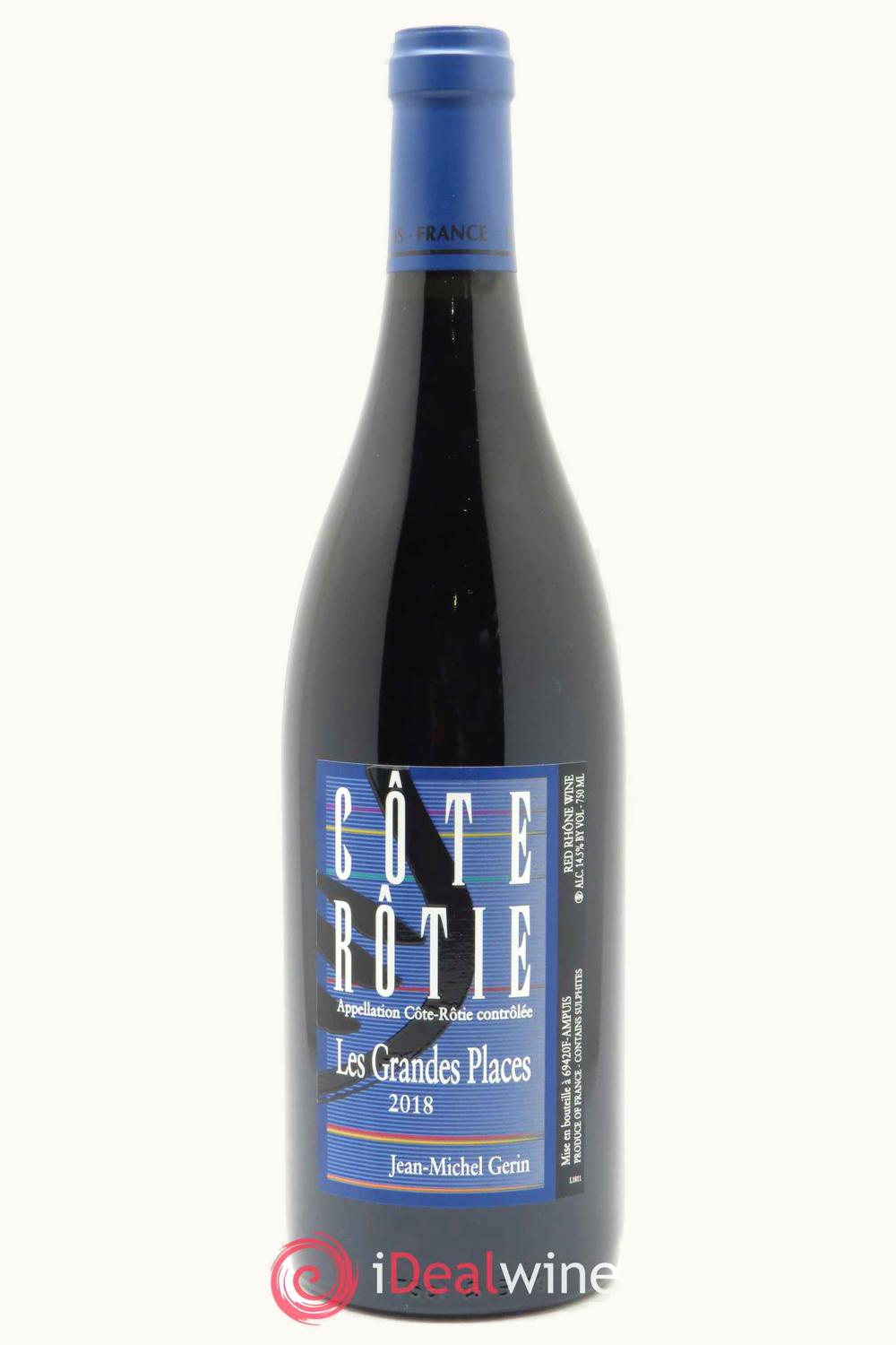 Domaine Jean Michel Gerin Les Grand Place Cote Rotie Rhone France, 2018
