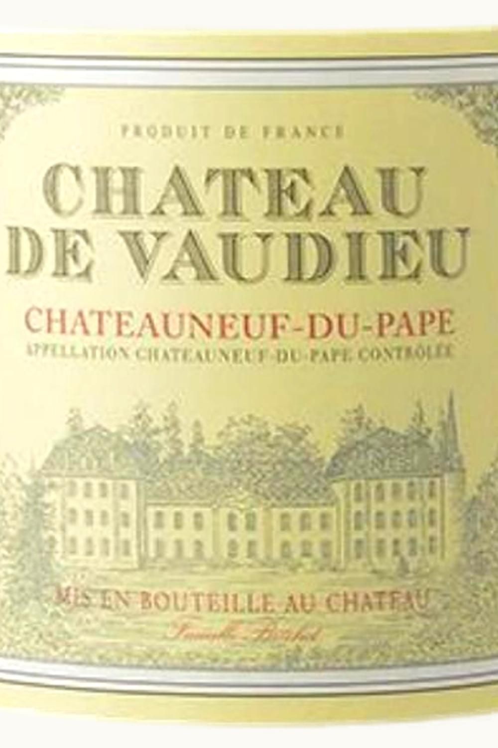 Fmly Berchet de Vaudieu Chateauneuf du Pape Rhone France, 2018