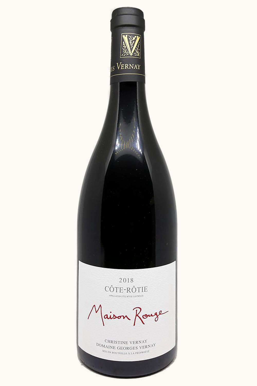 Domaine George Vernay Maison Rouge Cote Rotie Rhone France, 2018