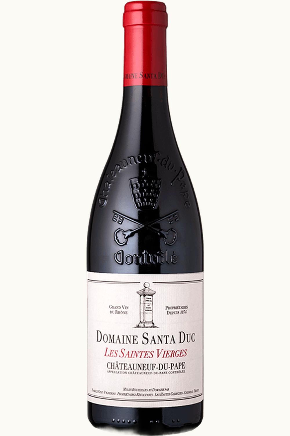 Domaine Santa Duc Les Saintes Vierge Rouge Chateauneuf du Pape Rhone France, 2017