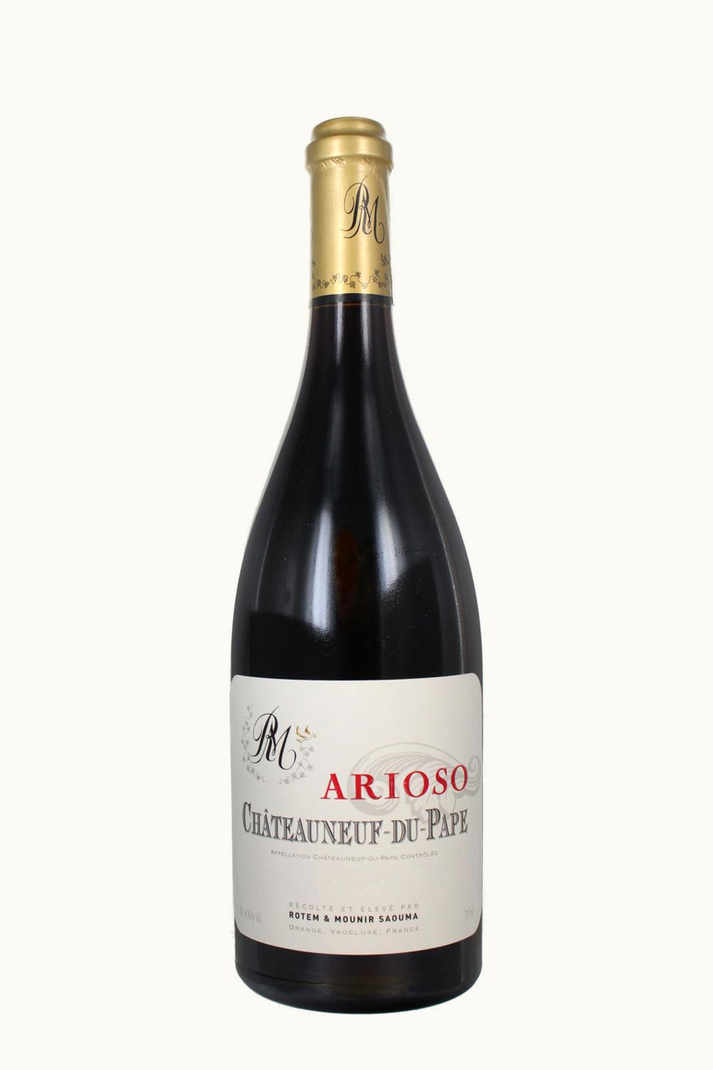 Rotem & Mounir Saouma Arioso Chateauneuf du Pape Rhone France, 2017