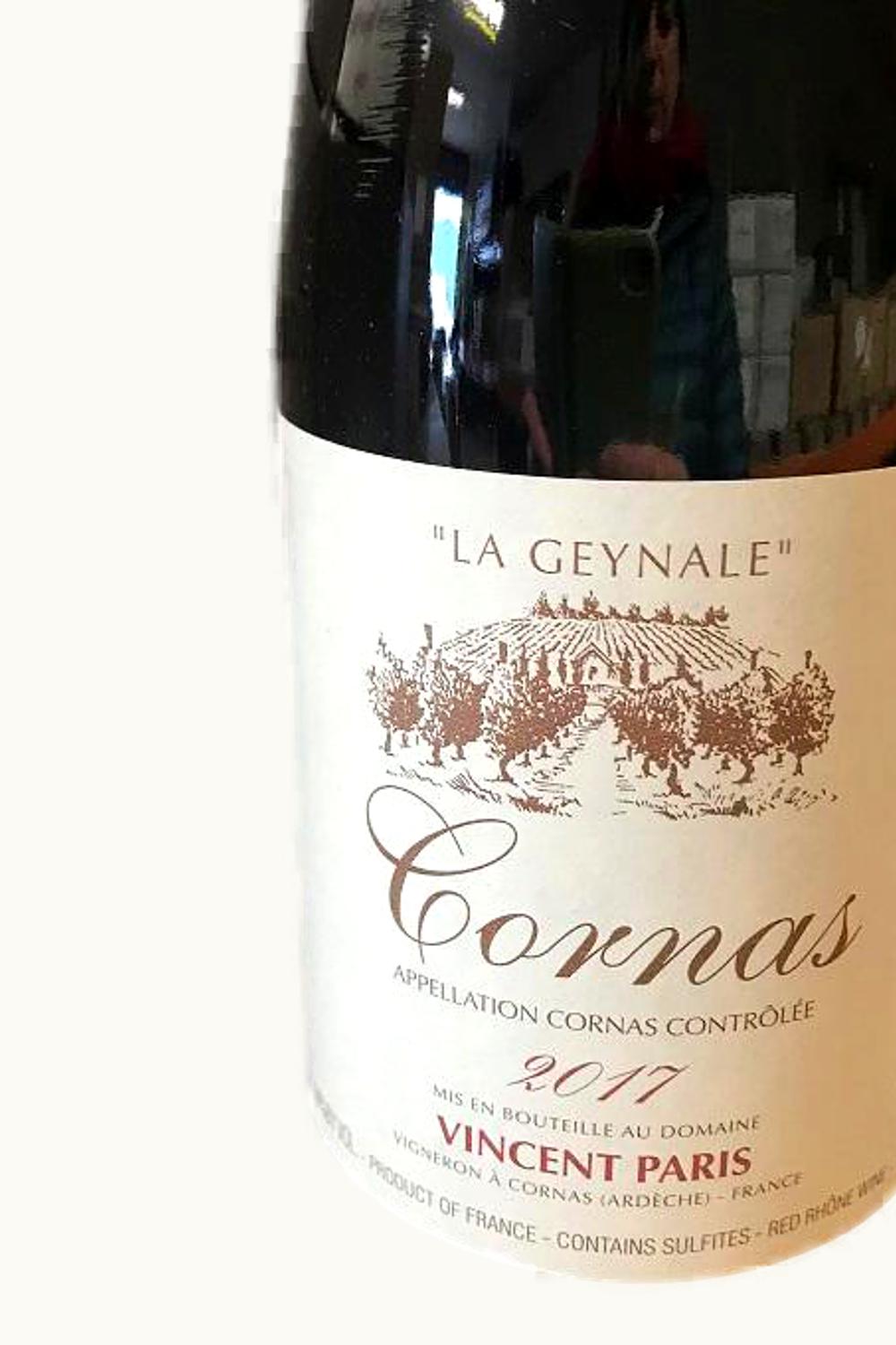 Domaine VIncent Paris La Geynale Cornas Rhone France, 2017