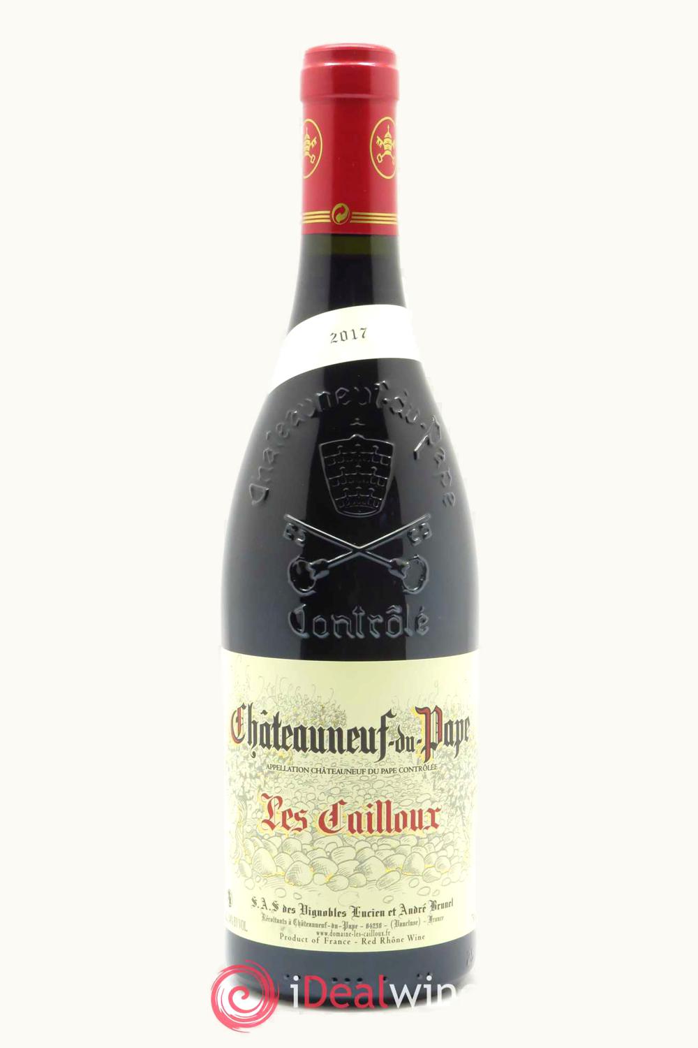 Lucien & André Brunel Les Cailloux Chateauneuf du Pape Rhone France, 2017