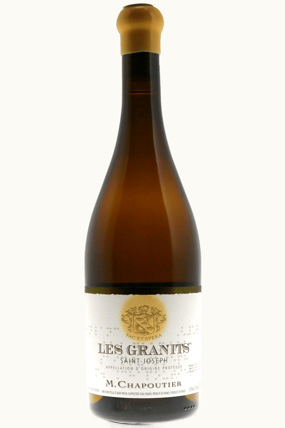 M. Chapoutier Blanc Les Granit St Joseph Rhone France, 2017