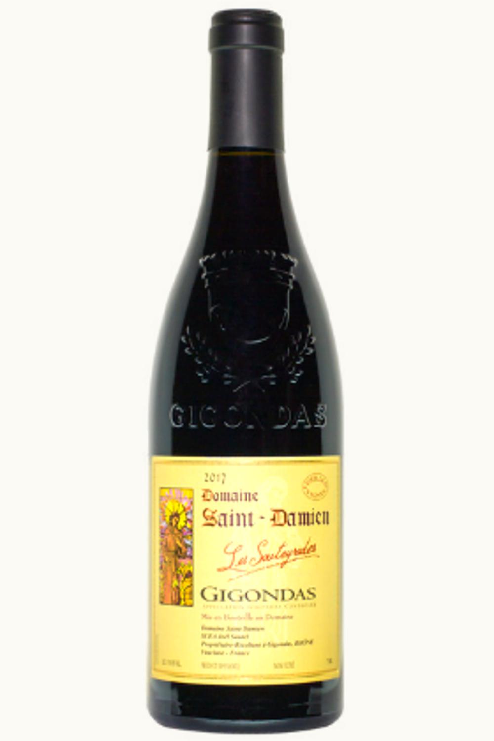 Domaine St Damiens Les Souteyrades Vieilles Vigne Gigonda Rhone France, 2017