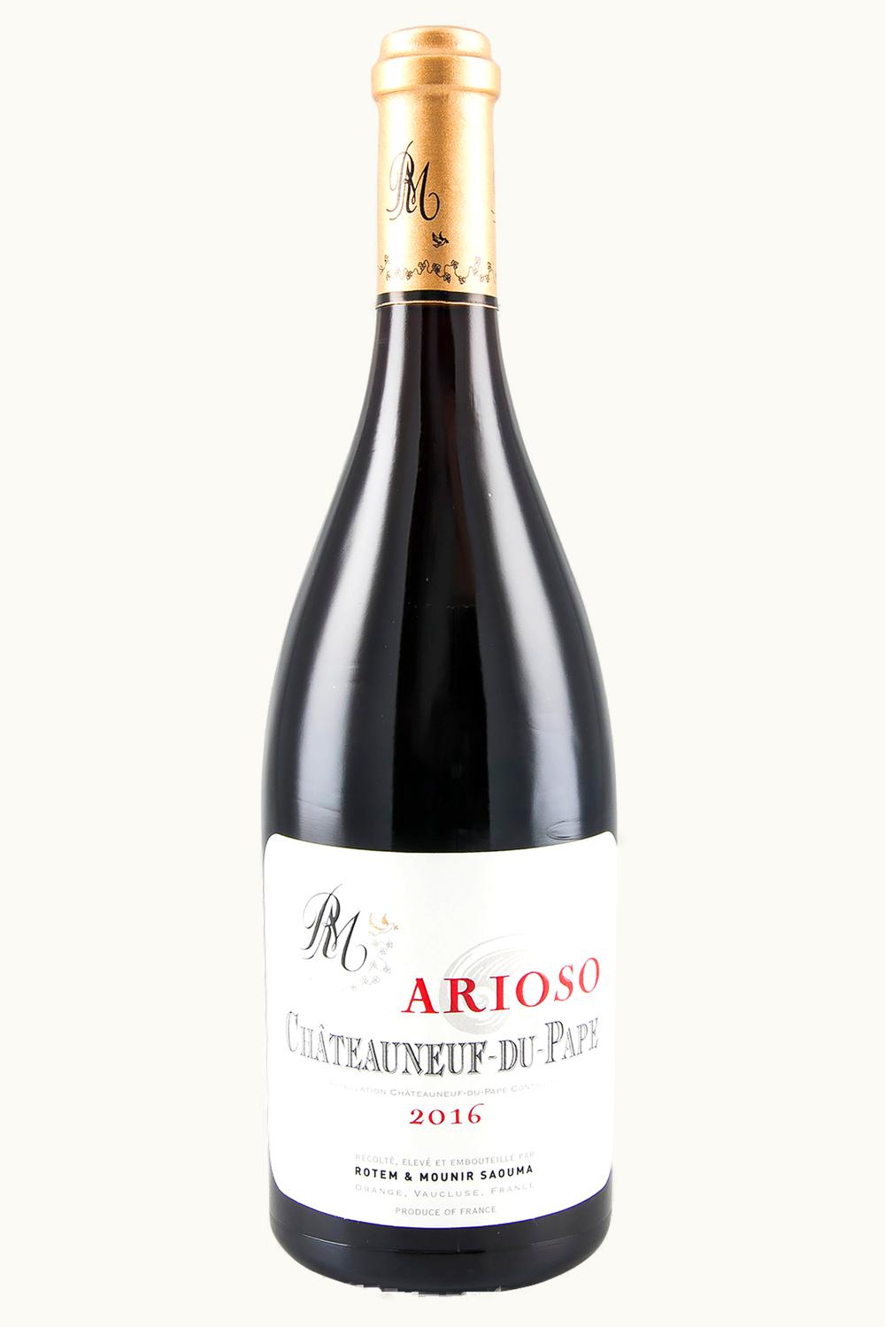 Rotem & Mounir Saouma Arioso Chateauneuf du Pape Rhone France, 2016