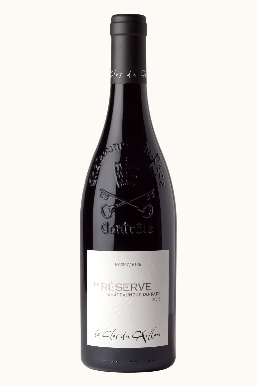 Le Clos du Caillou Chateauneuf Pape La Reserve Rhone France, 2016