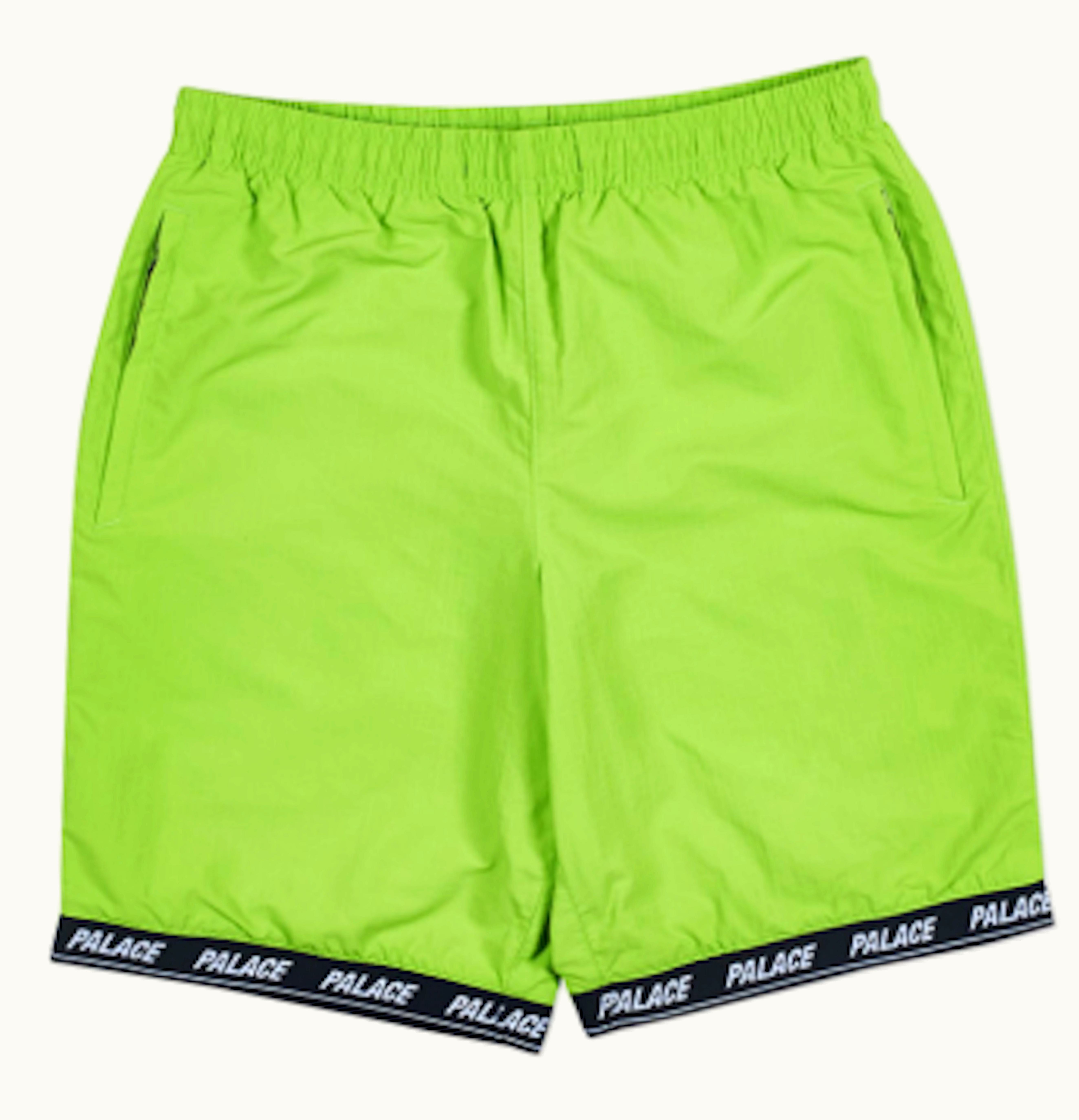 Palace Palace Aslan Shell Shorts Lime Black