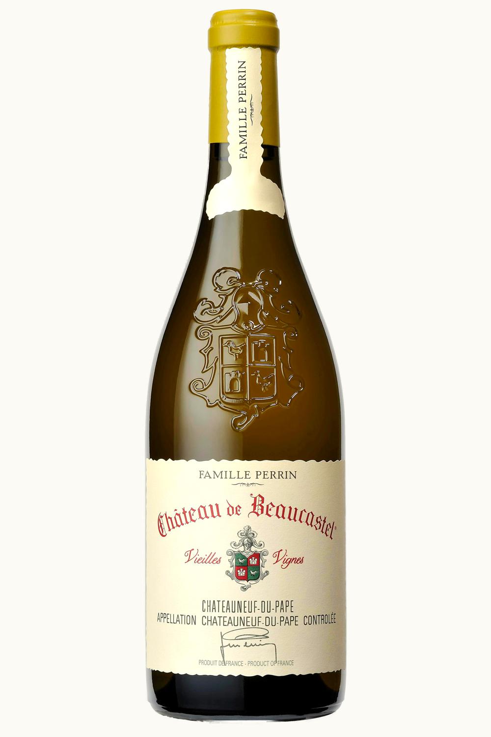 Château de Beaucastel Blanc Roussanne Vieilles Vignes Chateauneuf du Pape Rhone France, 2016