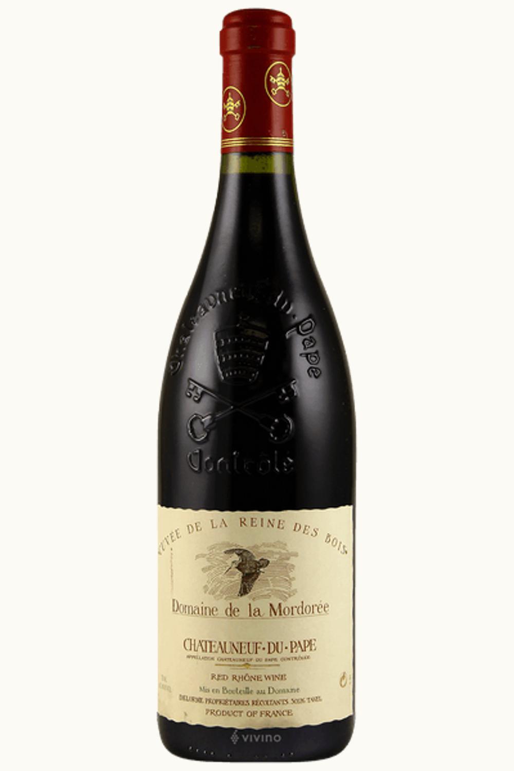Domaine de la Mordorée Cuvee Reine des Bois Chateauneuf du Pape Rhone France, 2016