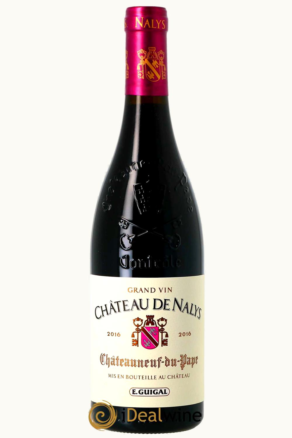 Domaine de Nalys Chateauneuf du Pape Rhone France, 2016