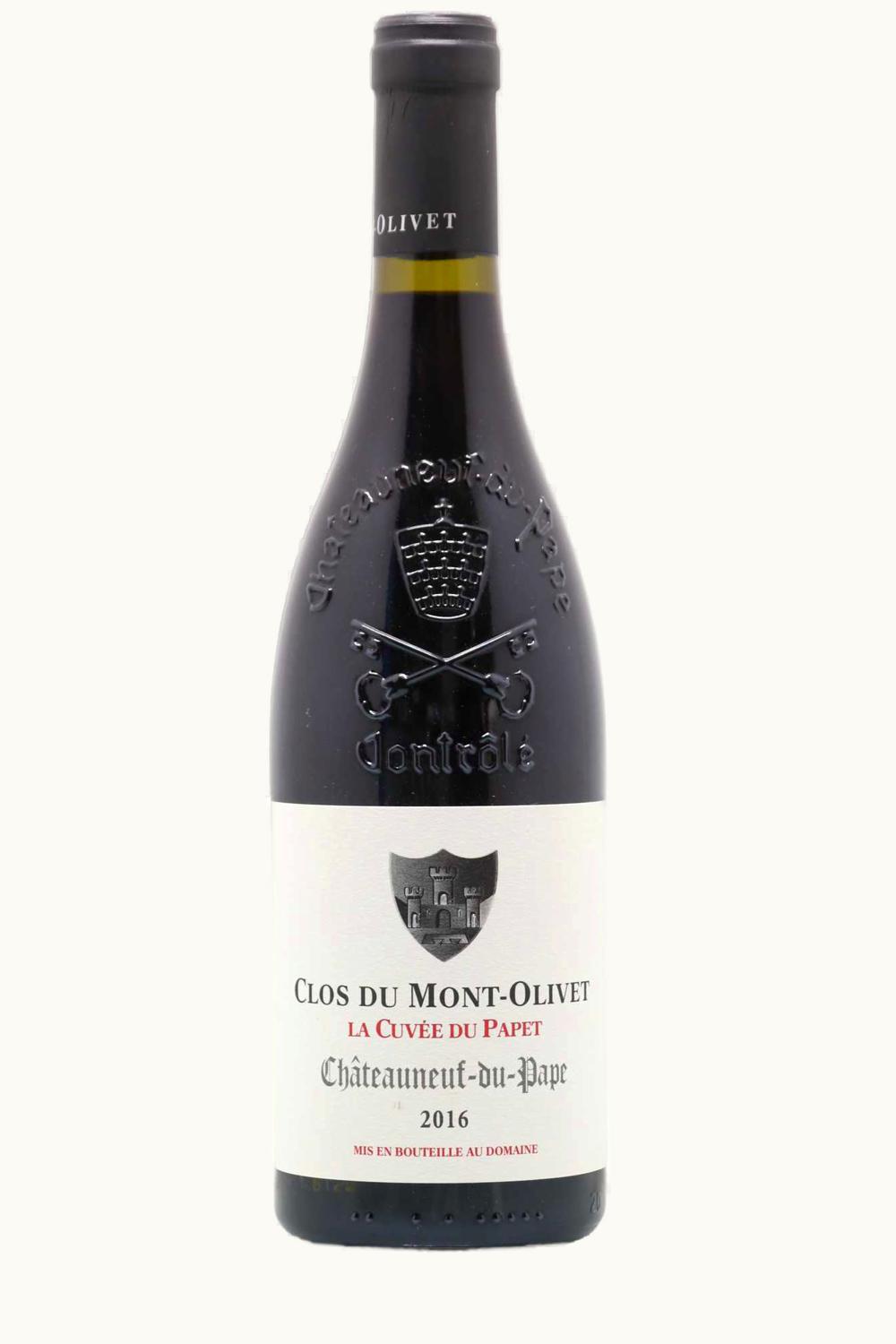 Clos du Mont Olivet Chateauneuf Pape La Cuvee Papet Rhone France, 2016
