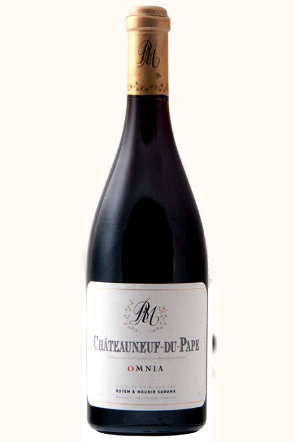 Rotem & Mounir Saouma Omnia Chateauneuf du Pape Rhone France, 2016