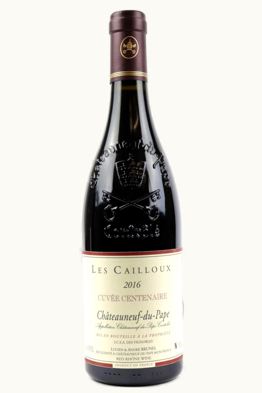 Lucien & André Brunel Les Cailloux Chateauneuf du Pape Rhone France, 2016