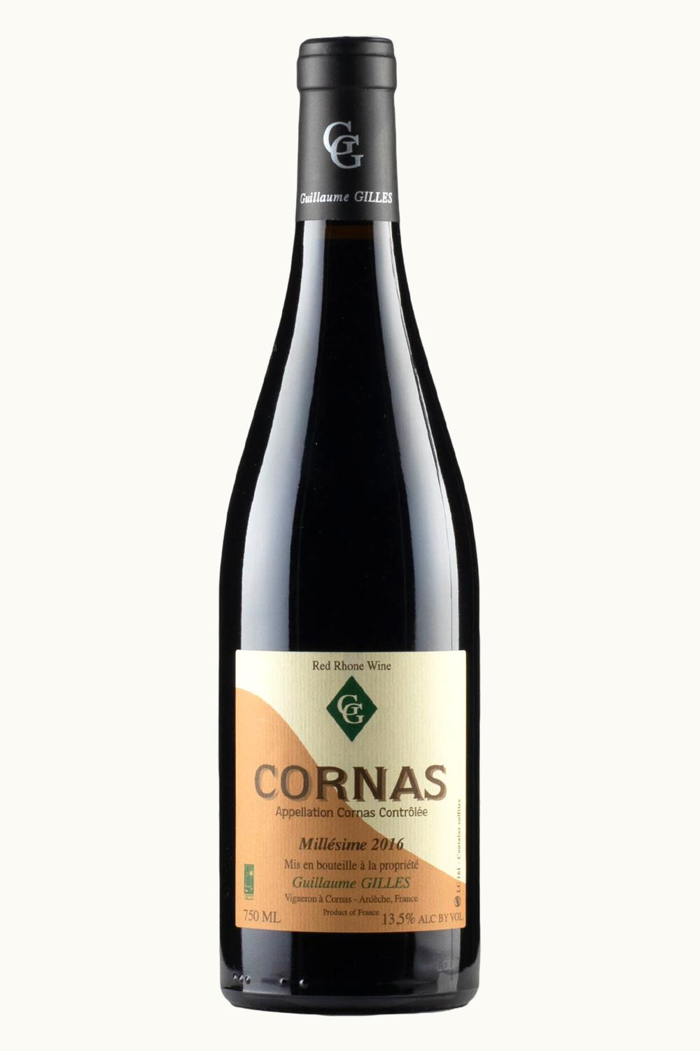 Domaine Guillaume Gilles Cornas Rhone France, 2016