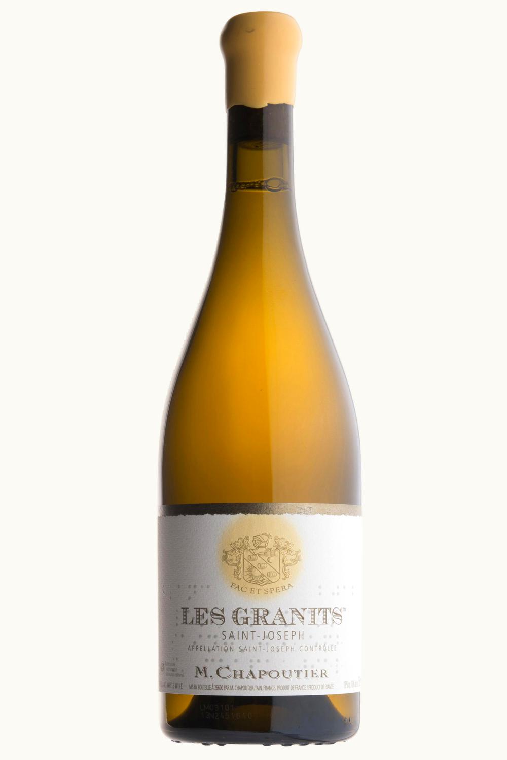 M. Chapoutier Blanc Les Granit St Joseph Rhone France, 2016