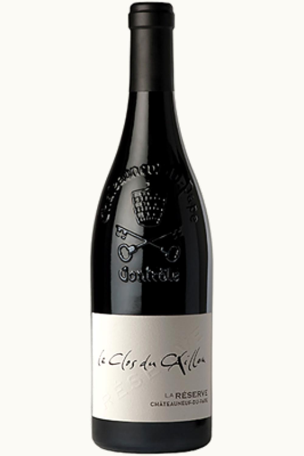 Le Clos du Caillou La Reserve Chateauneuf du Pape Rhone France, 2015