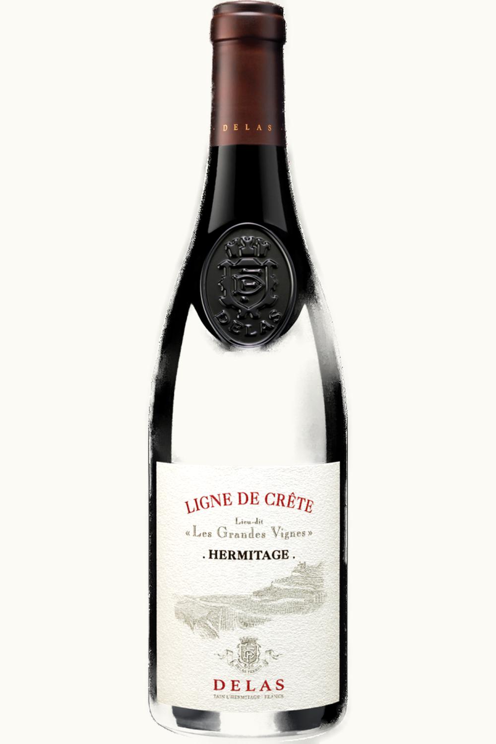 Delas Frères Les Grandes Vignes Ligne de Crête Hermitage Rhone France, 2015