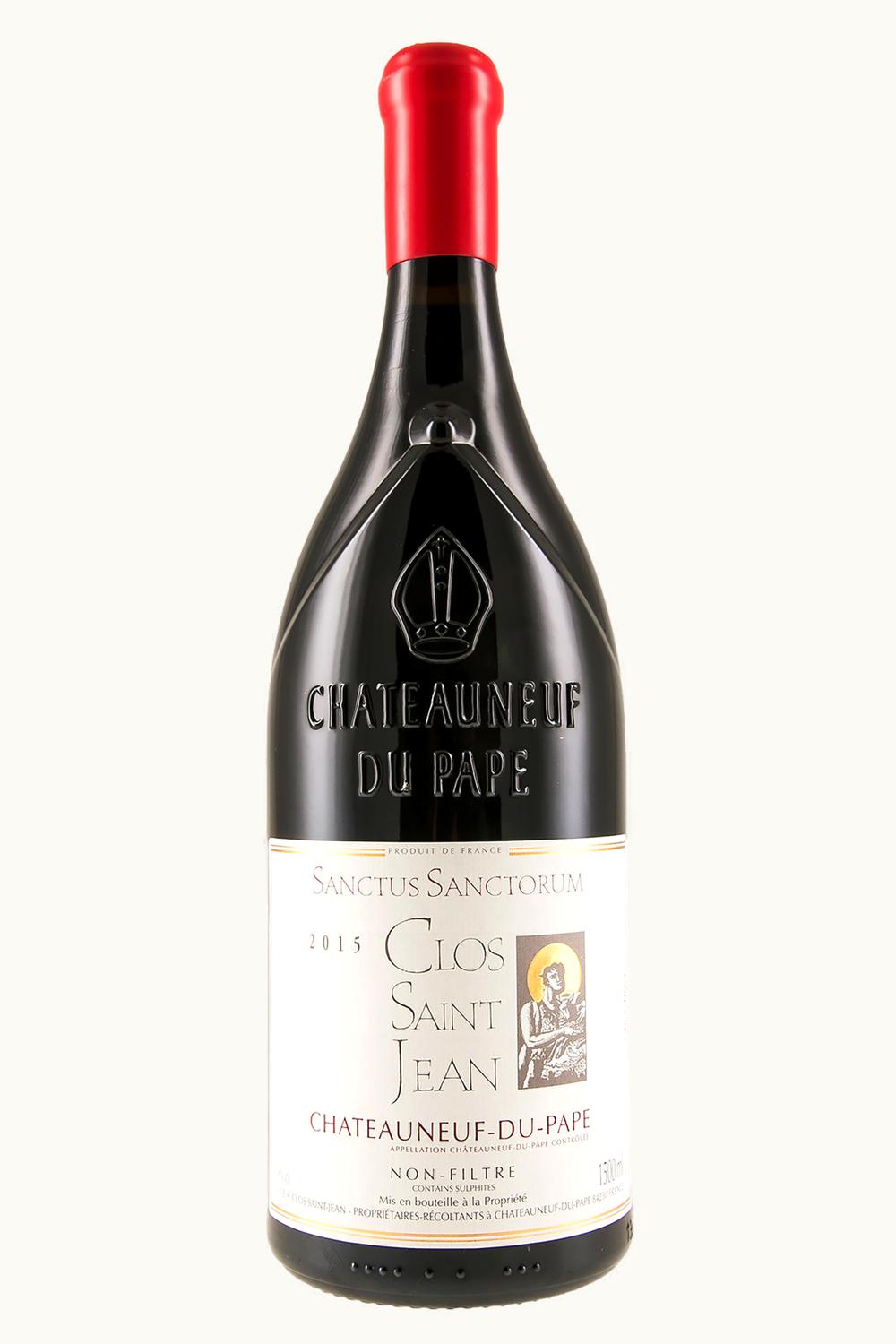 Clos Saint-Jean Sanctus Sanctorum Chateauneuf du Pape Rhone France, 2015