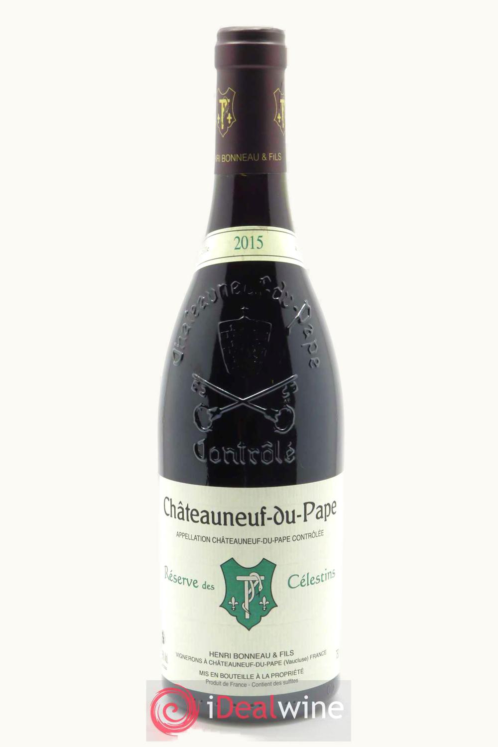 Henri Bonneau Reserve de Celestin Chateauneuf du Pape Rhone France, 2015