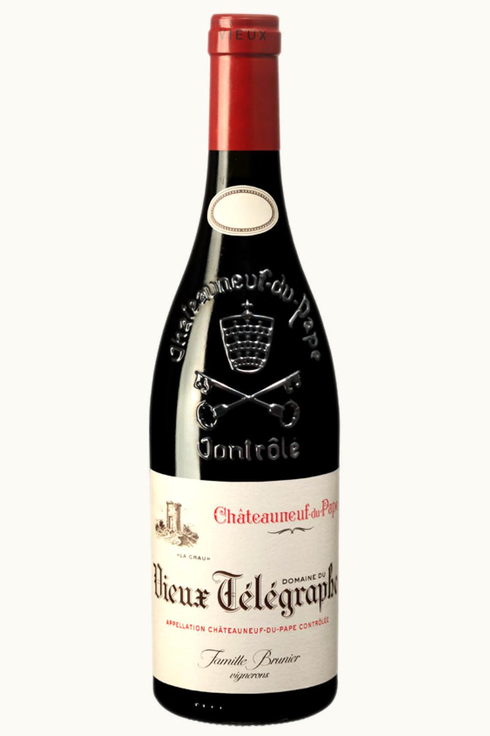Domaine du Vieux Télégraphe Chateauneuf Pape La Crau Rhone France, 2015