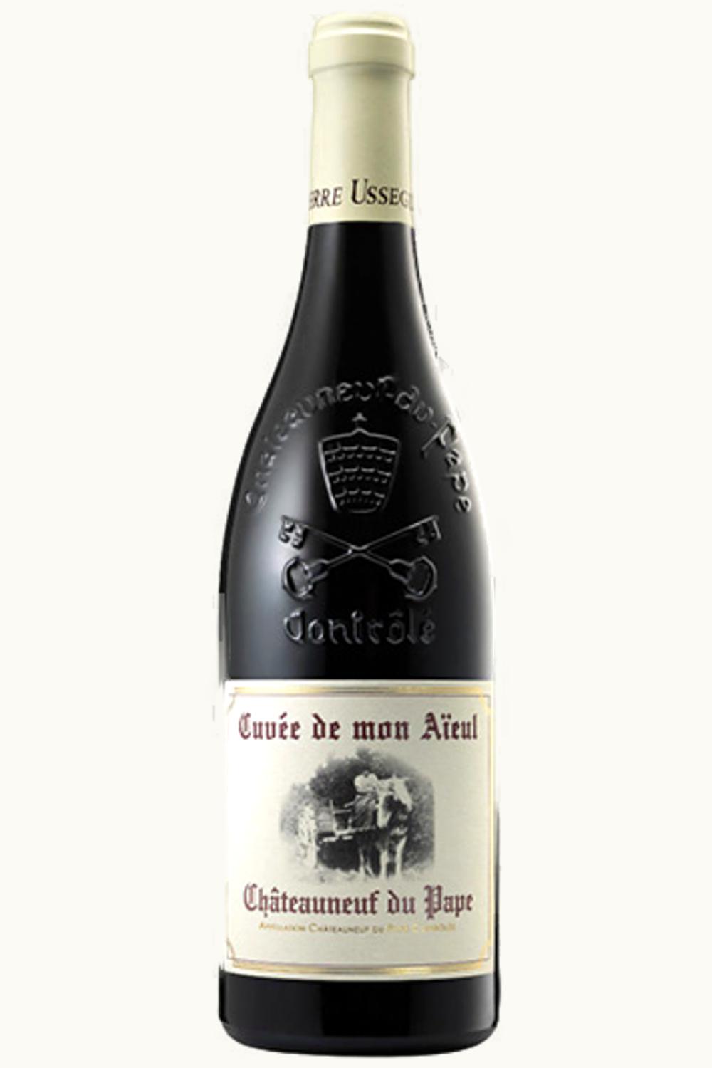 Domaine Pierre Usseglio Cuvee de Mon Aieul Chateauneuf du Pape Rhone France, 2015