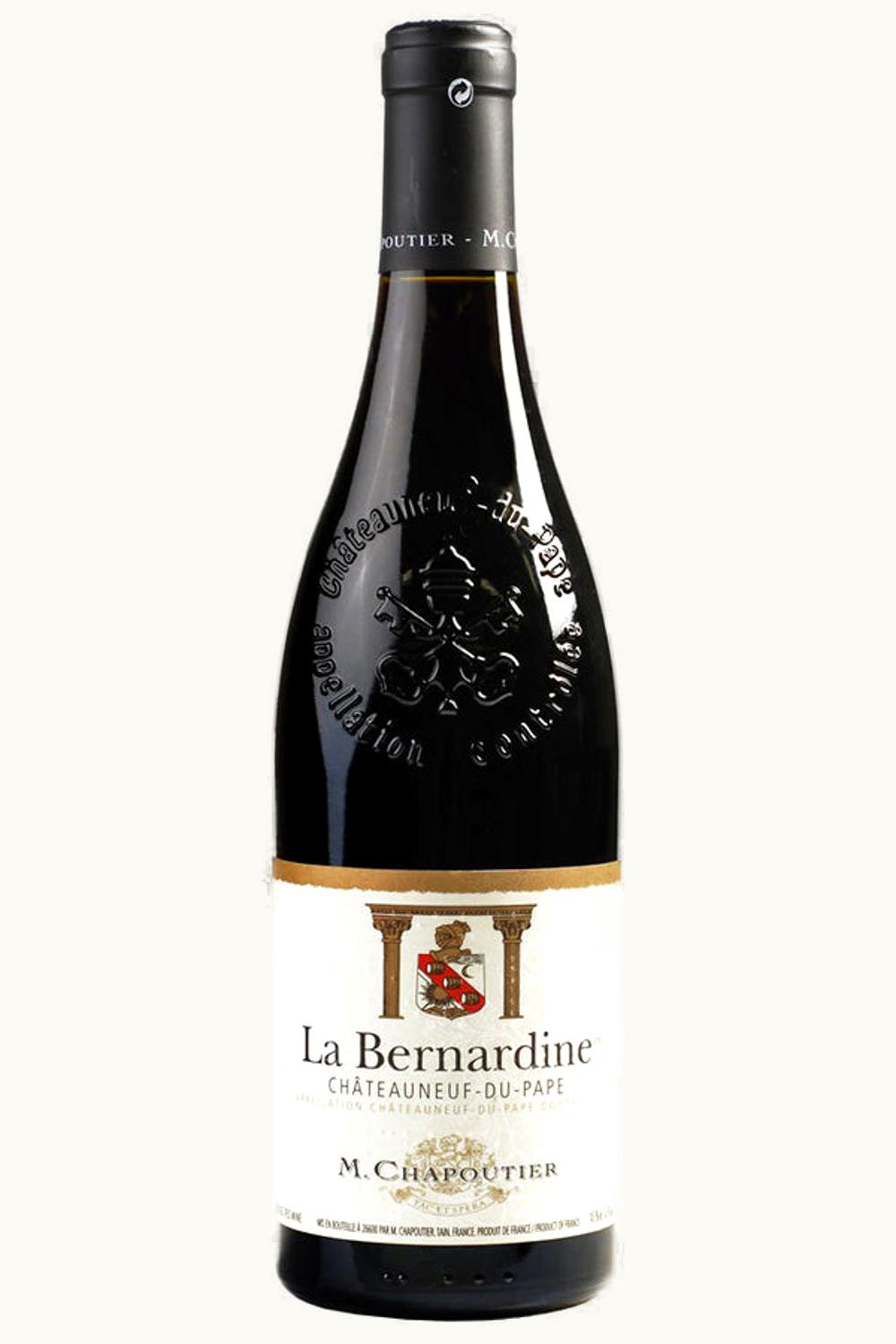 M. Chapoutier La Bernadine Chateauneuf du Pape Rhone France, 2015