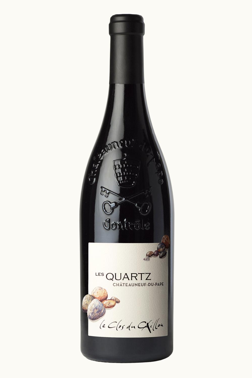 Le Clos du Caillou Chateauneuf Pape Les Quartz Rhone France, 2015