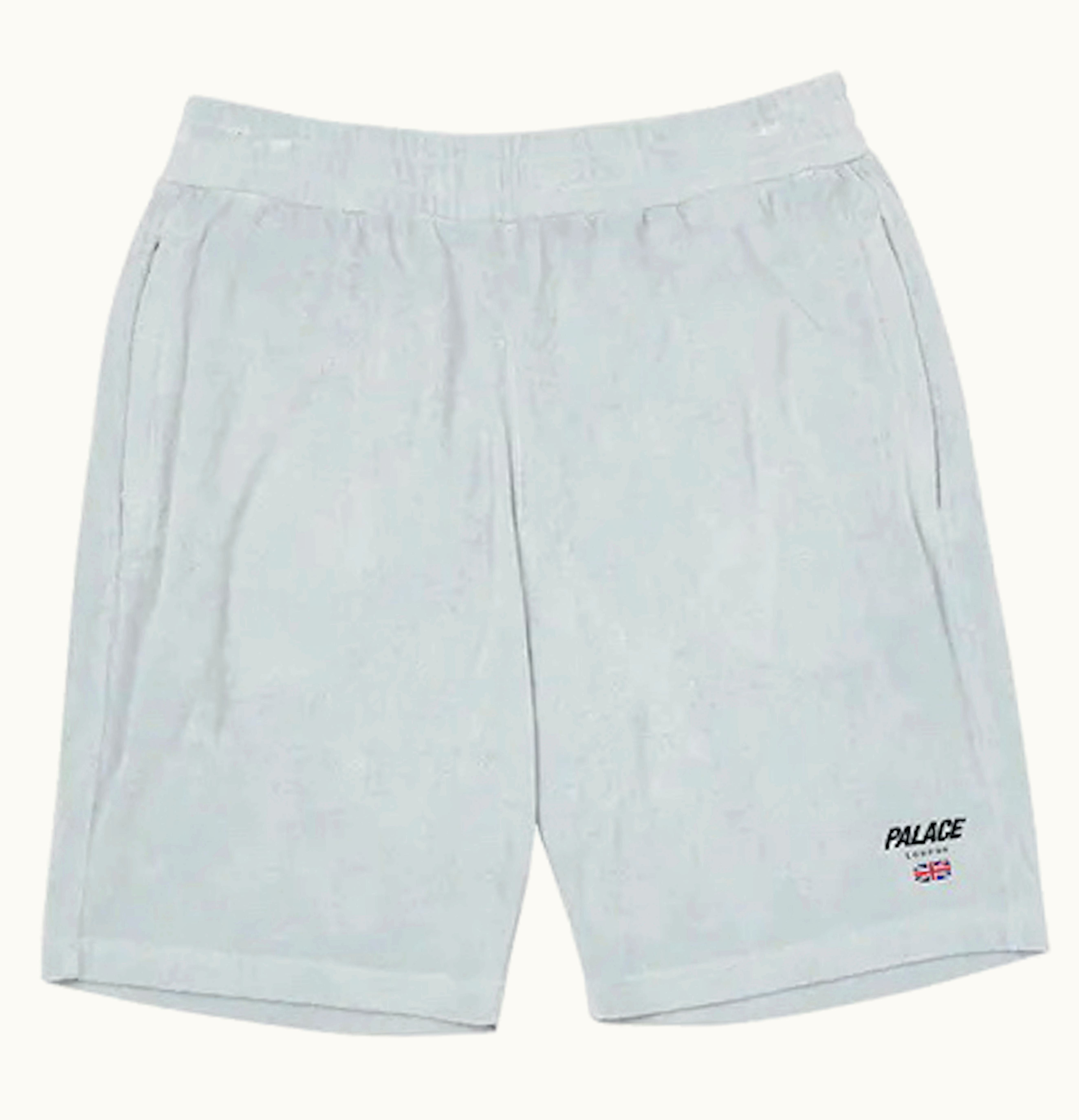 Palace Palace Towelling Shorts Grey