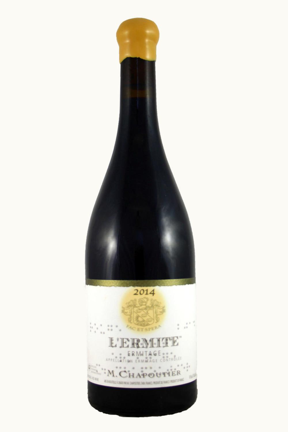 M. Chapoutier M. Chapoutier Ermitage L'Ermite Hermitage Rhone France, 2014