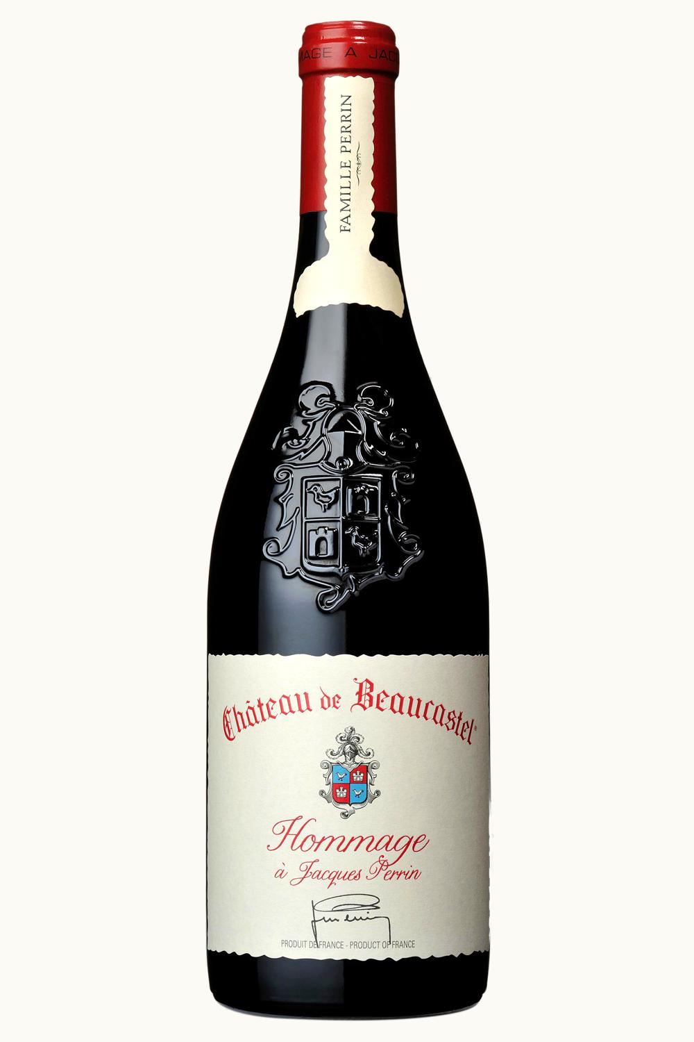 Château de Beaucastel Château de Beaucastel Grand Cuvee Hommage a Jacques Perrin Chateauneuf du Pape Rhone France, 2014