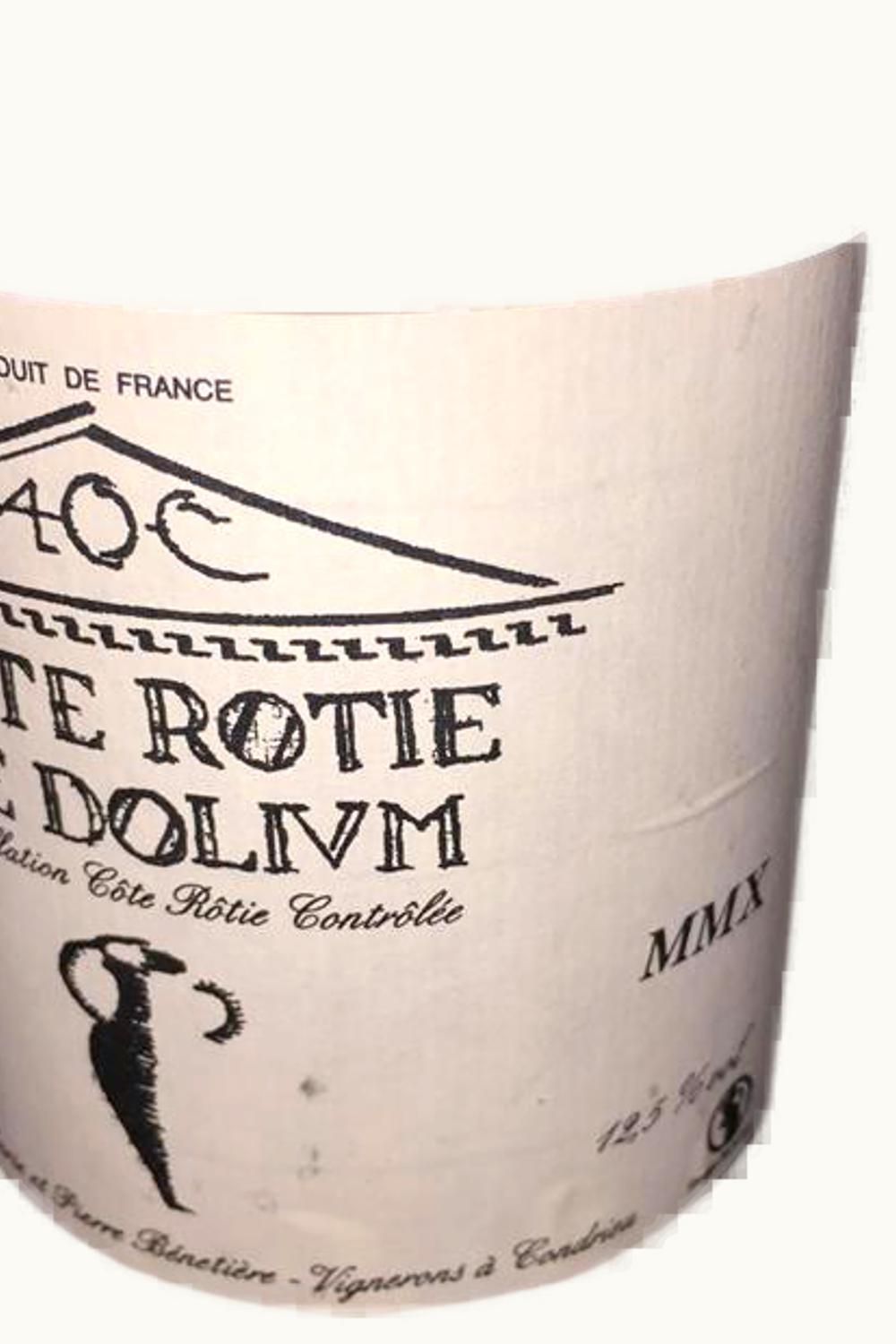 Marie-Pierre Benetiere Marie-Pierre Benetiere Le Dolium Cote Rotie Rhone France, 2014
