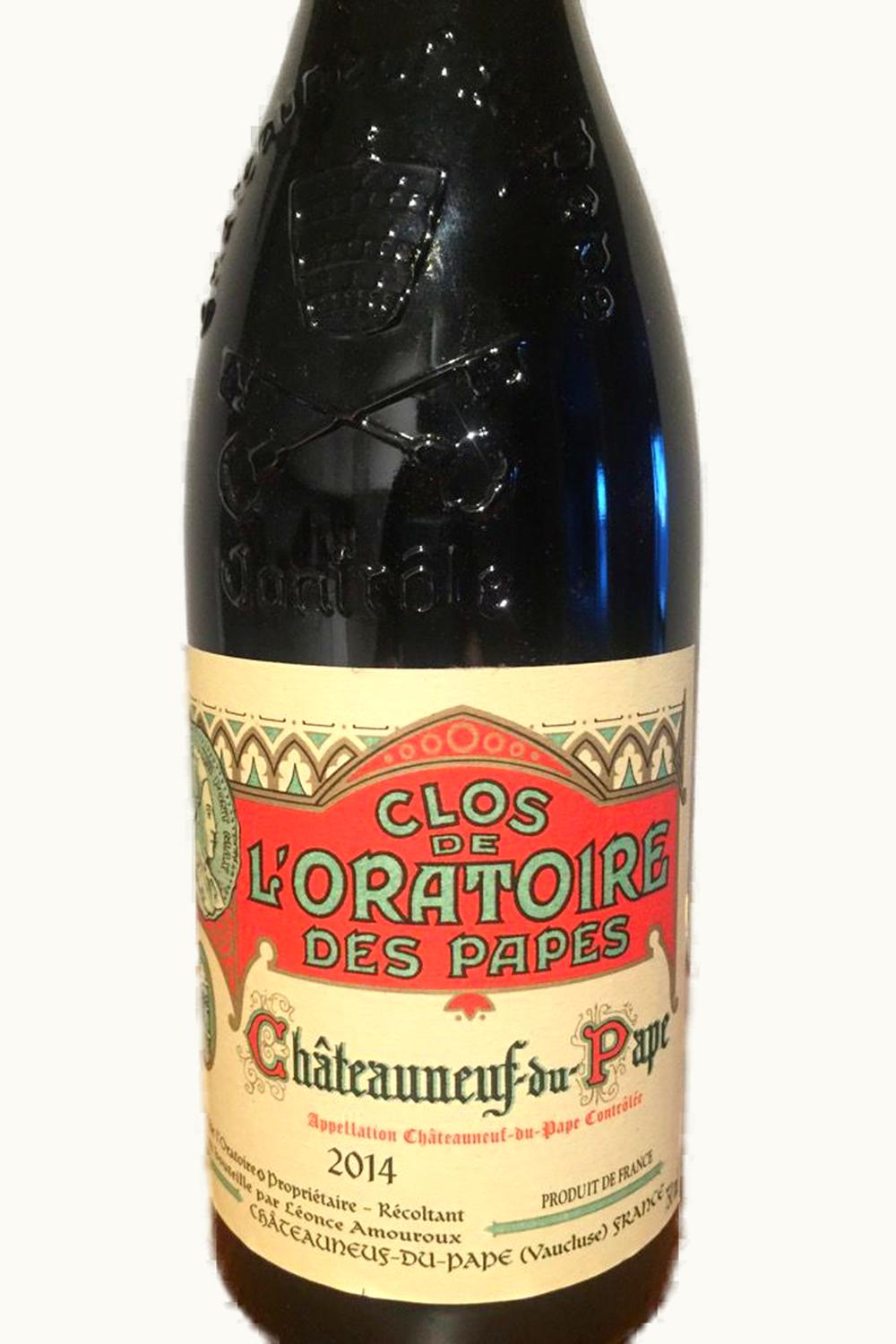 Michel & Stéphane Ogier Michel & Stéphane Ogier Clos de l'Oratoire Pape Chateauneuf du Rhone France, 2014