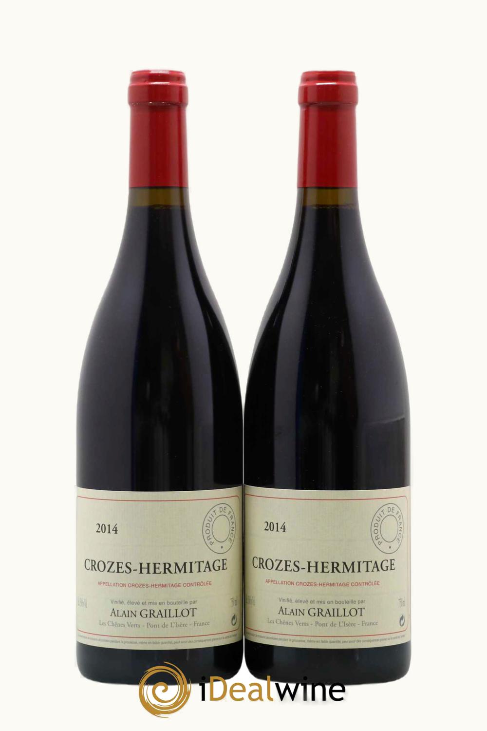 Domaine Alain Graillot Domaine Alain Graillot Crozes Hermitage Rhone France, 2014