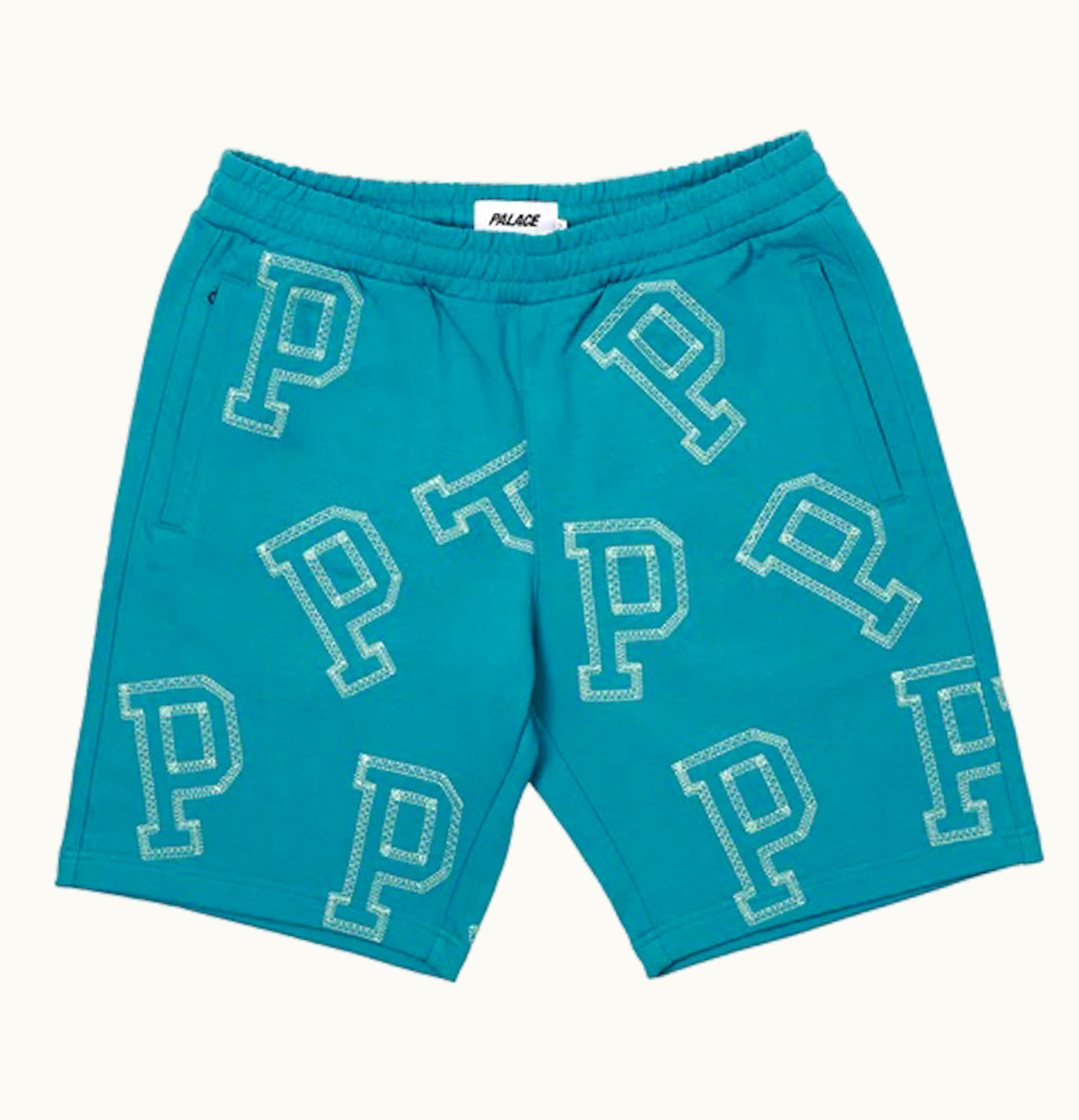 Palace Palace Multi P Sweat Shorts Teal