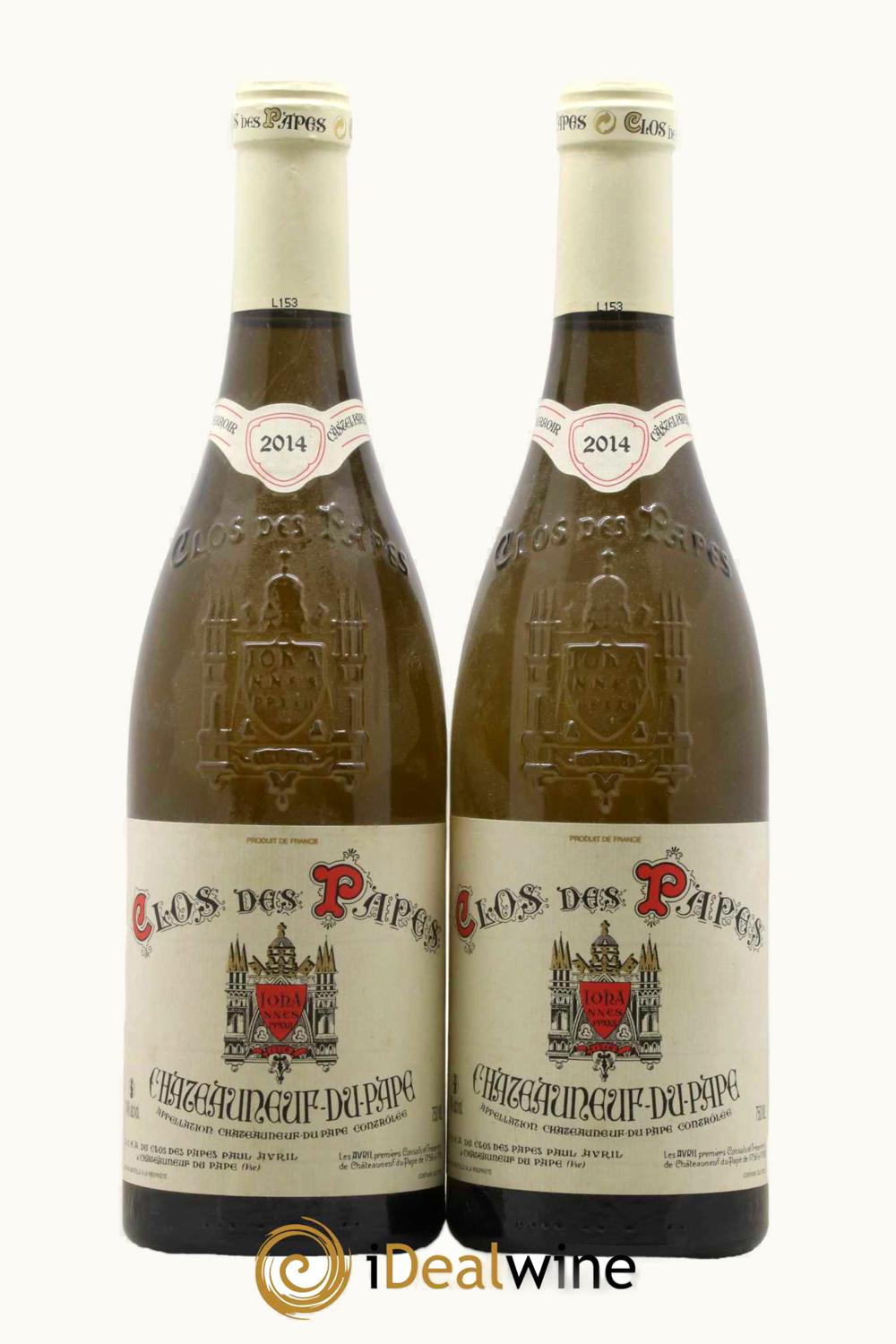 Paul Avril Paul Avril Clos de Pape Chateauneuf du Blanc Rhone France, 2014