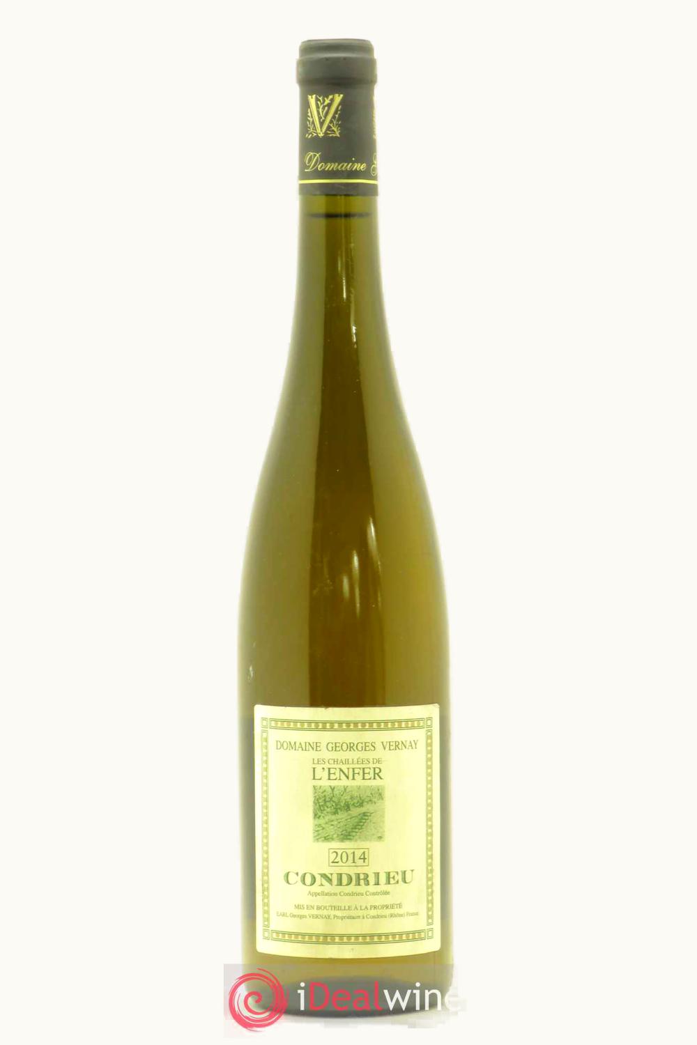 Domaine George Vernay Domaine George Vernay Les Chaillees de l'Enfer Condrieu Rhone France, 2014