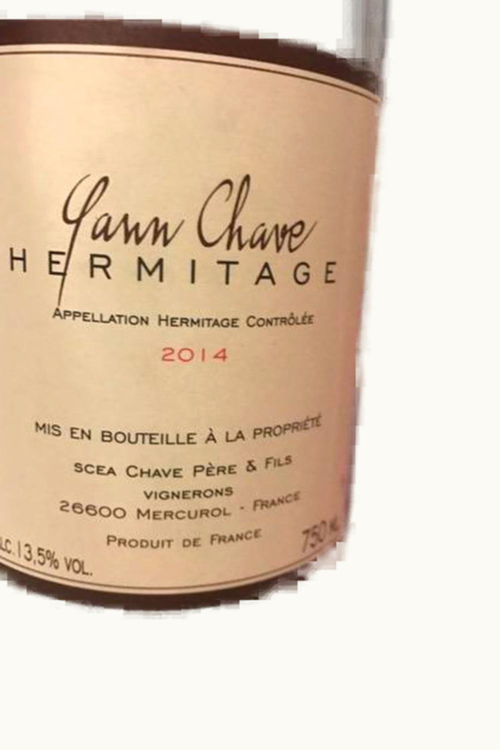 Yann Chave Yann Chave Hermitage Rhone France, 2014