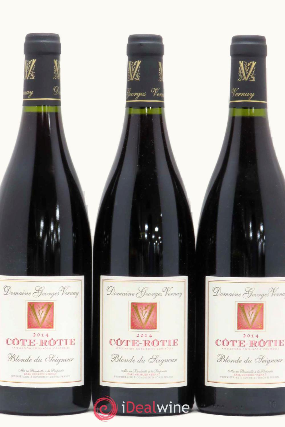 Domaine George Vernay Domaine George Vernay La Blond du Seigneurs Cote Rotie Rhone France, 2014