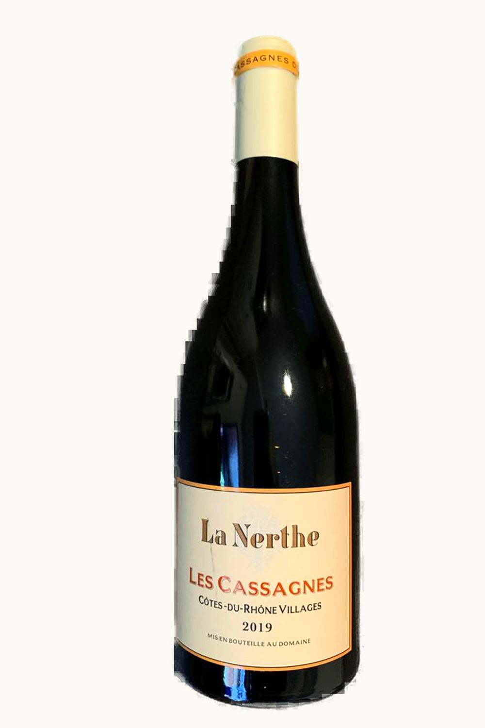 Château La Nerthe La Nerthe Les Cassagne de Rouge Cote du Rhone Village France, 2014