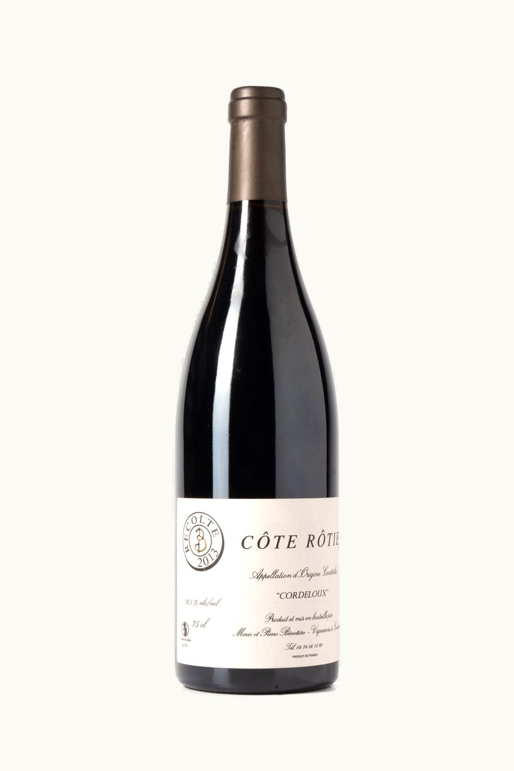Marie-Pierre Benetiere Marie-Pierre Benetiere Cordeloux Cote Rotie Rhone France, 2013