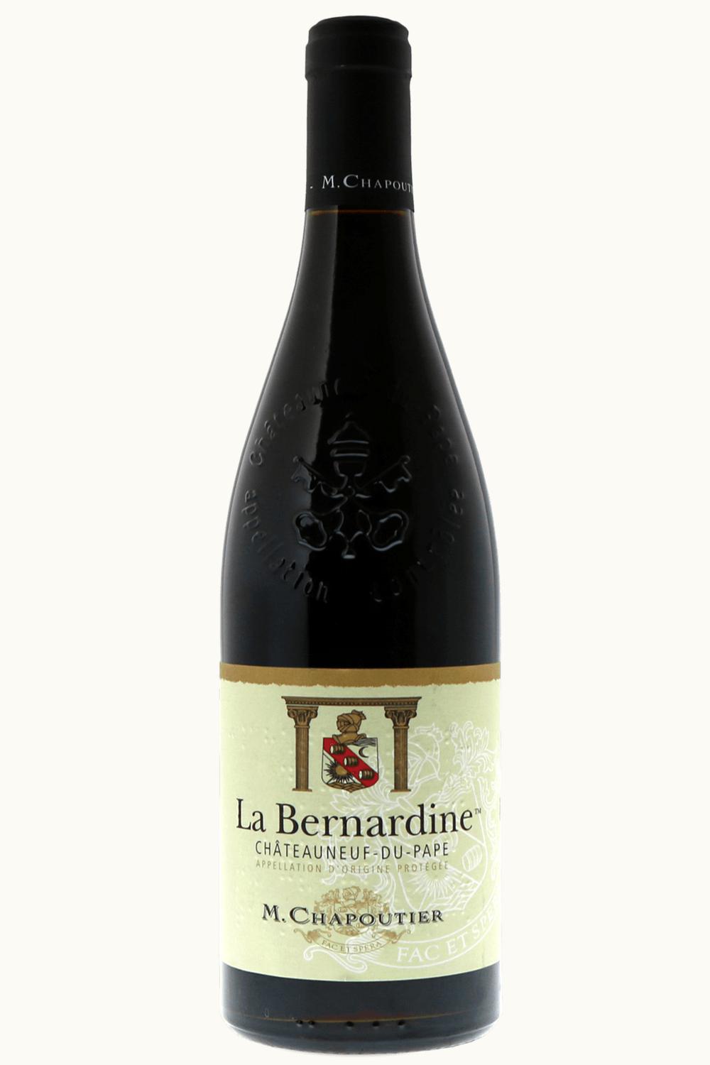M. Chapoutier M. Chapoutier La Bernadine Chateauneuf du Pape Rhone France, 2013