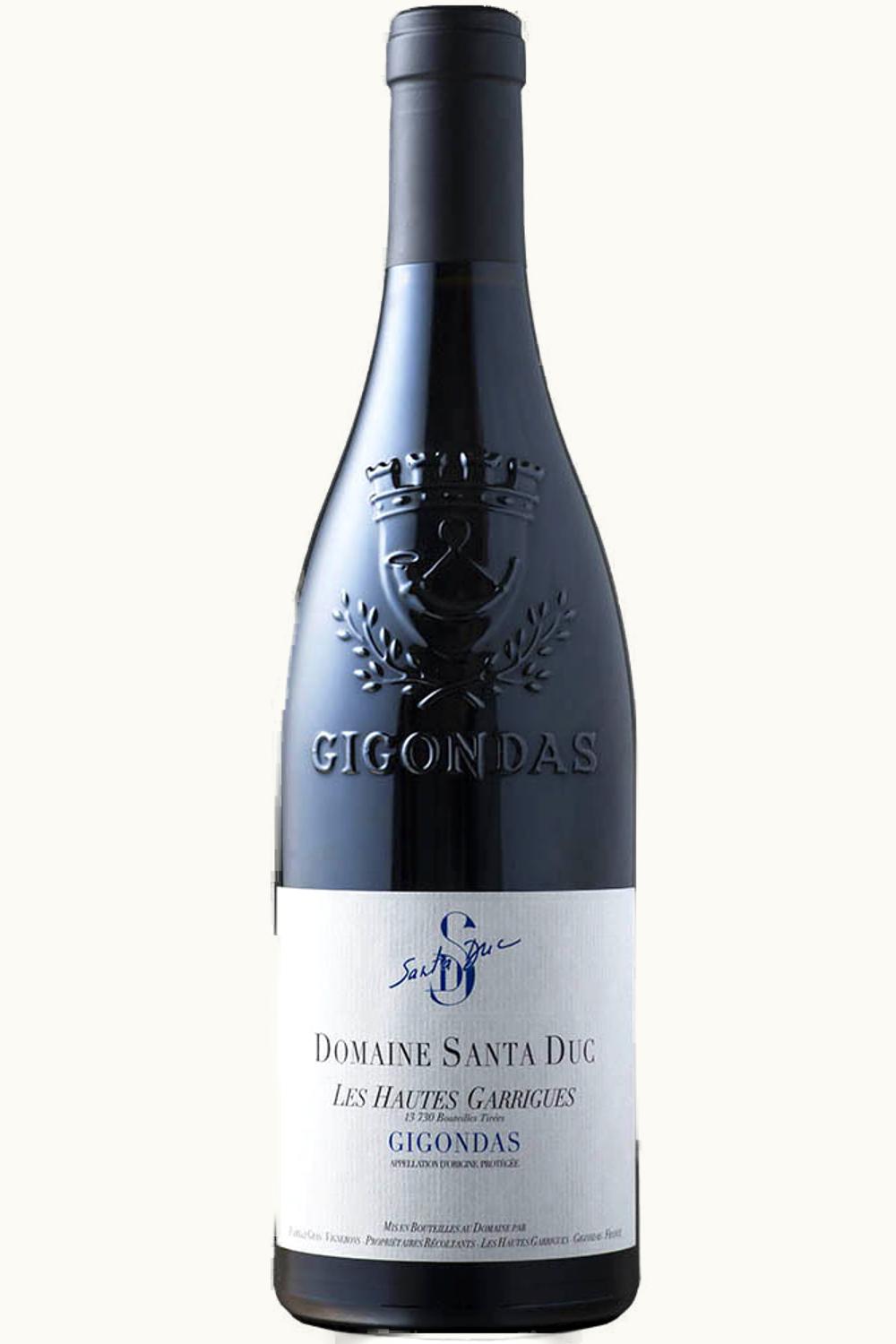 Domaine Santa Duc Domaine Santa Duc Les Hauts Garrigues Gigondas Rhone France, 2013
