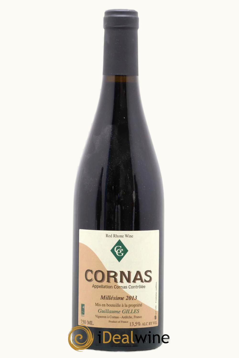 Domaine Guillaume Gilles Domaine Guillaume Gilles Cornas Rhone France, 2013